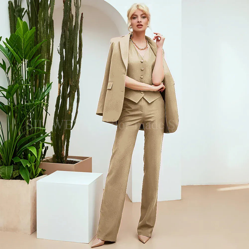 Three Piece Suit Set