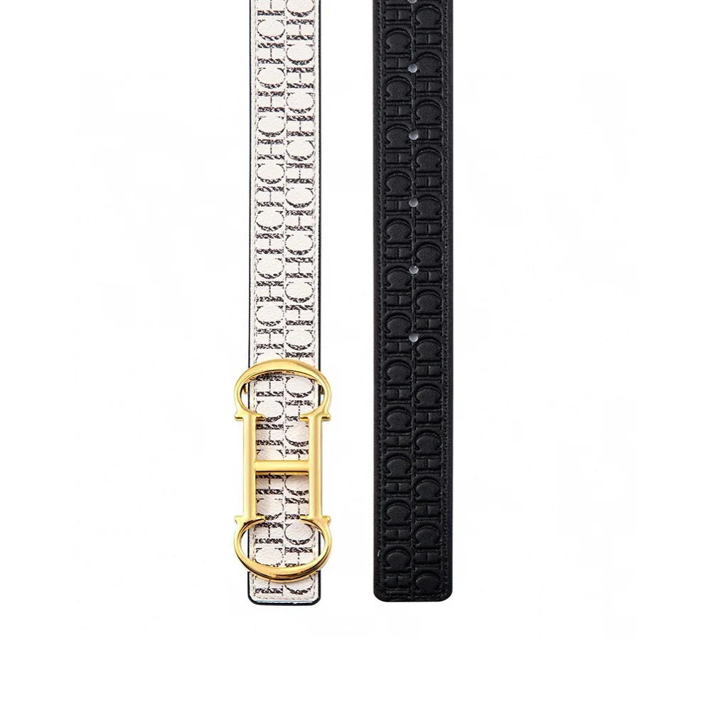 Adjustable Casual PU Waist Belt With Gift Box for Women