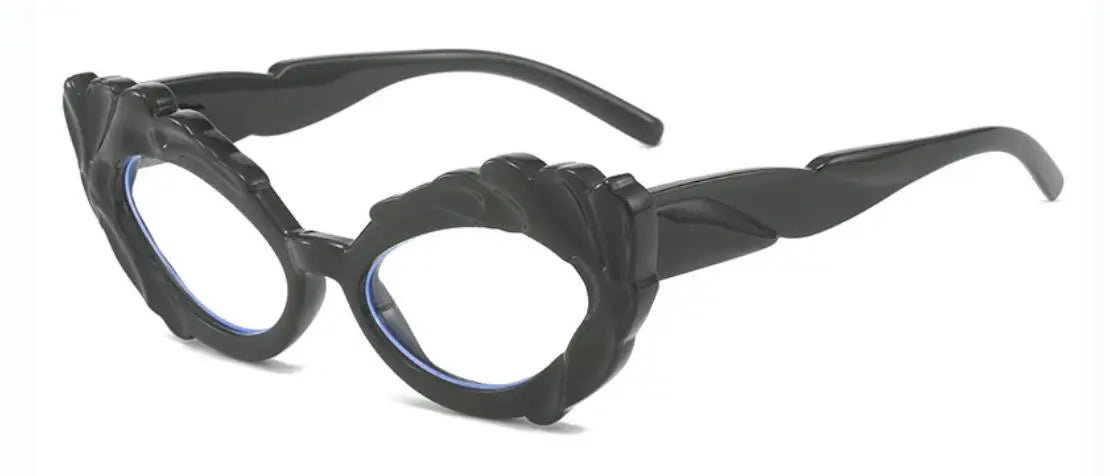 Anti Blue Light Green Cat Eye Reading Glasses For Women