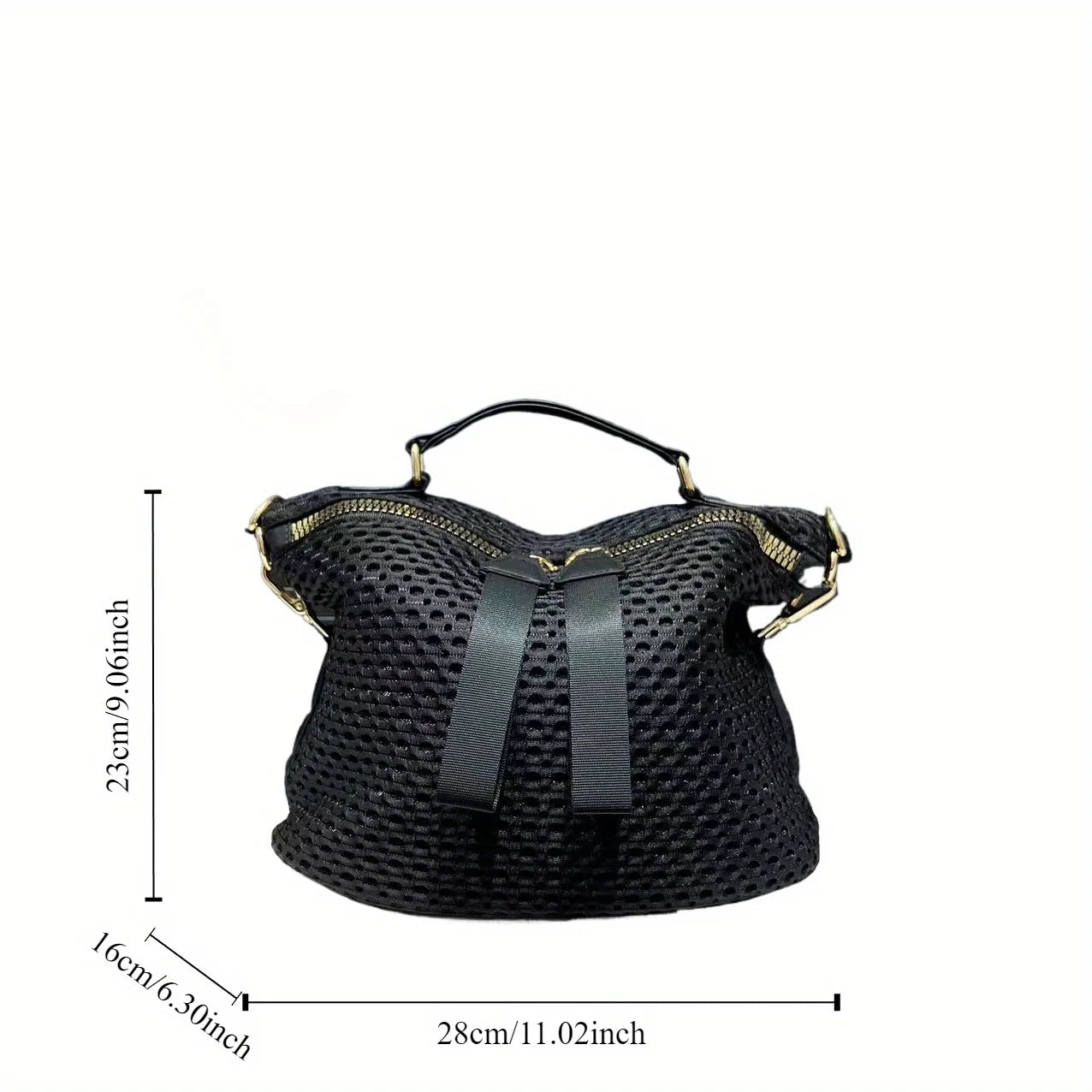 Multifunctional Mesh Lightweight Shoulder Bag for Women