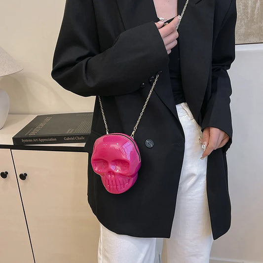 Ghost Print Halloween Crossbody Bag