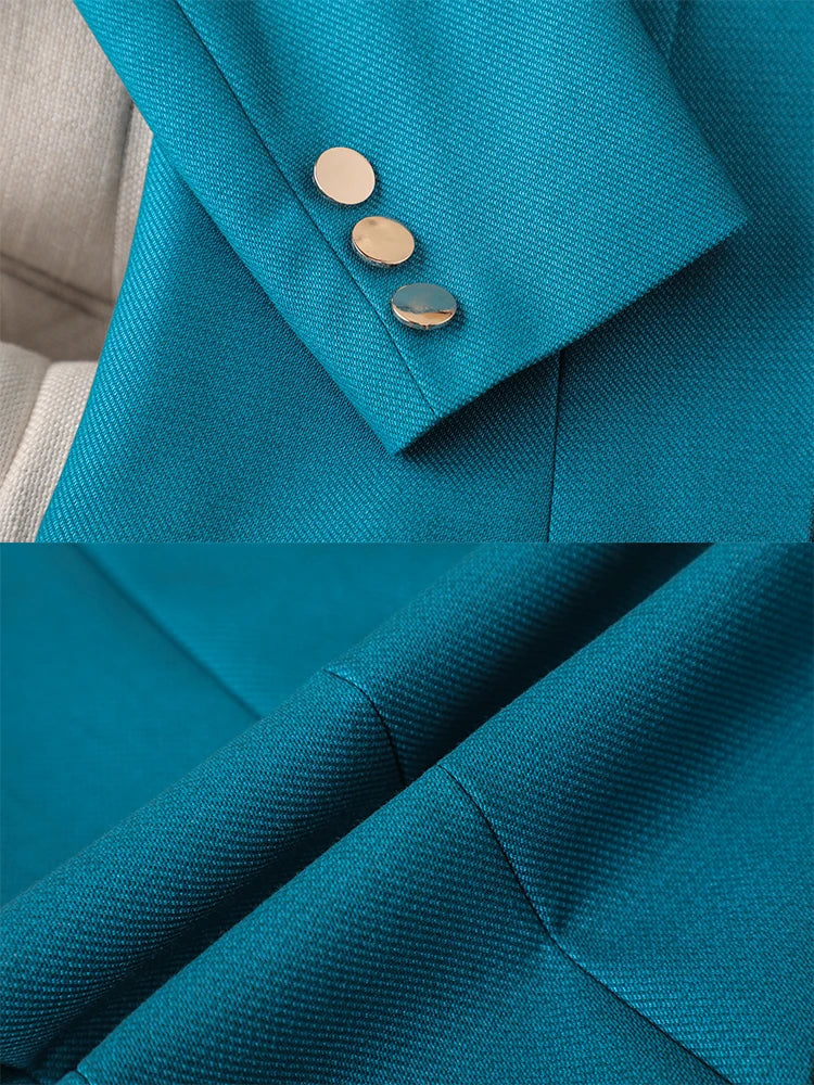Slim Fit Blazer And Pant Suit