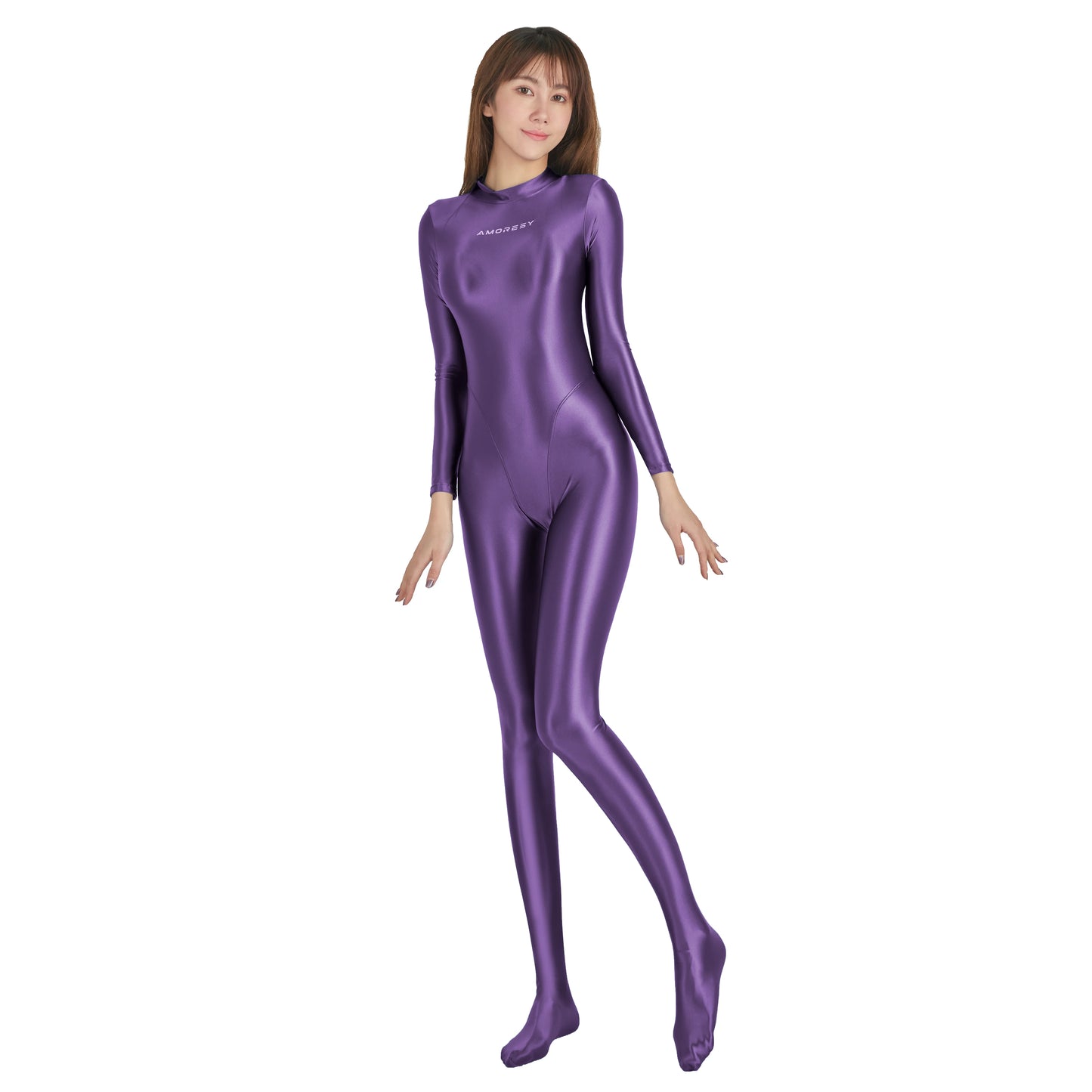 Athleisure Satin Zentai Bodysuit
