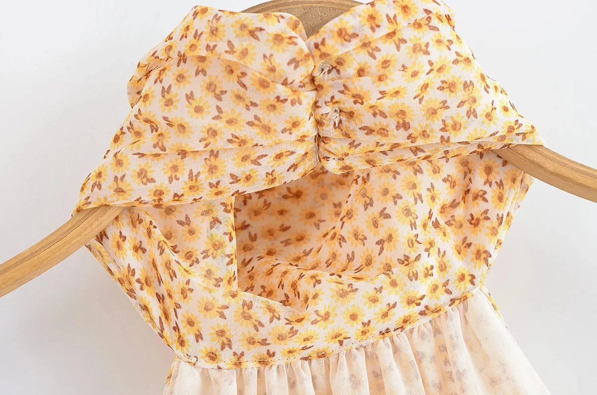 Effortless Summer Beach Style Printed Mini Skirt for Women