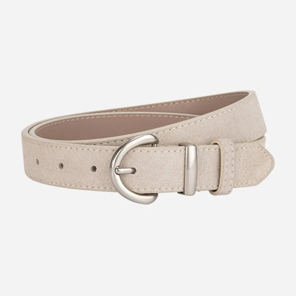 Retro Style Suede Belt