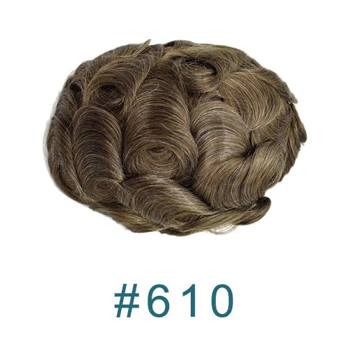Premium Ultra Thin Invisible Human Hair Toupee for Women