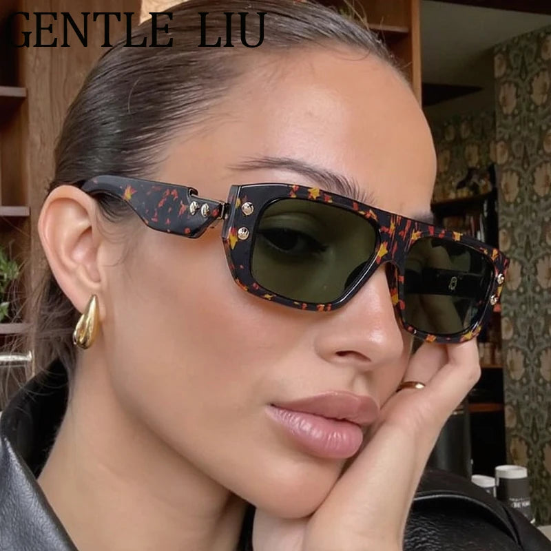 Punk Square Polarized Sunglasses