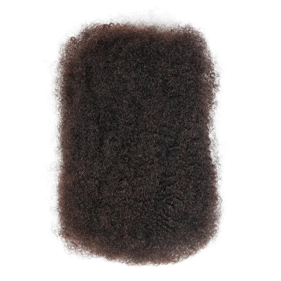 Natural Afro Kinky Bulk Braiding Hair Extensions for Women