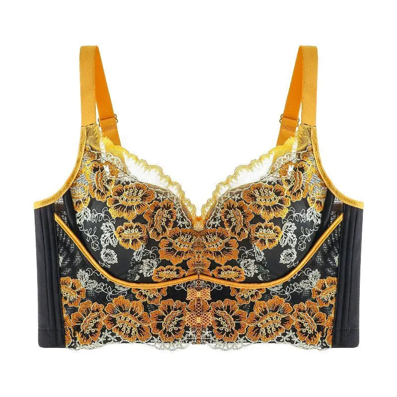 Breathable Seamless Lace Comfort Plus Size Bra for Women