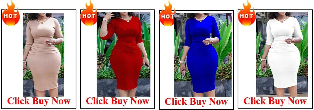 Customized African Wedding Party Dreses for Women Spring Autumn African Short Sleeve V-neck Polyester Green Pink Red Long Dress