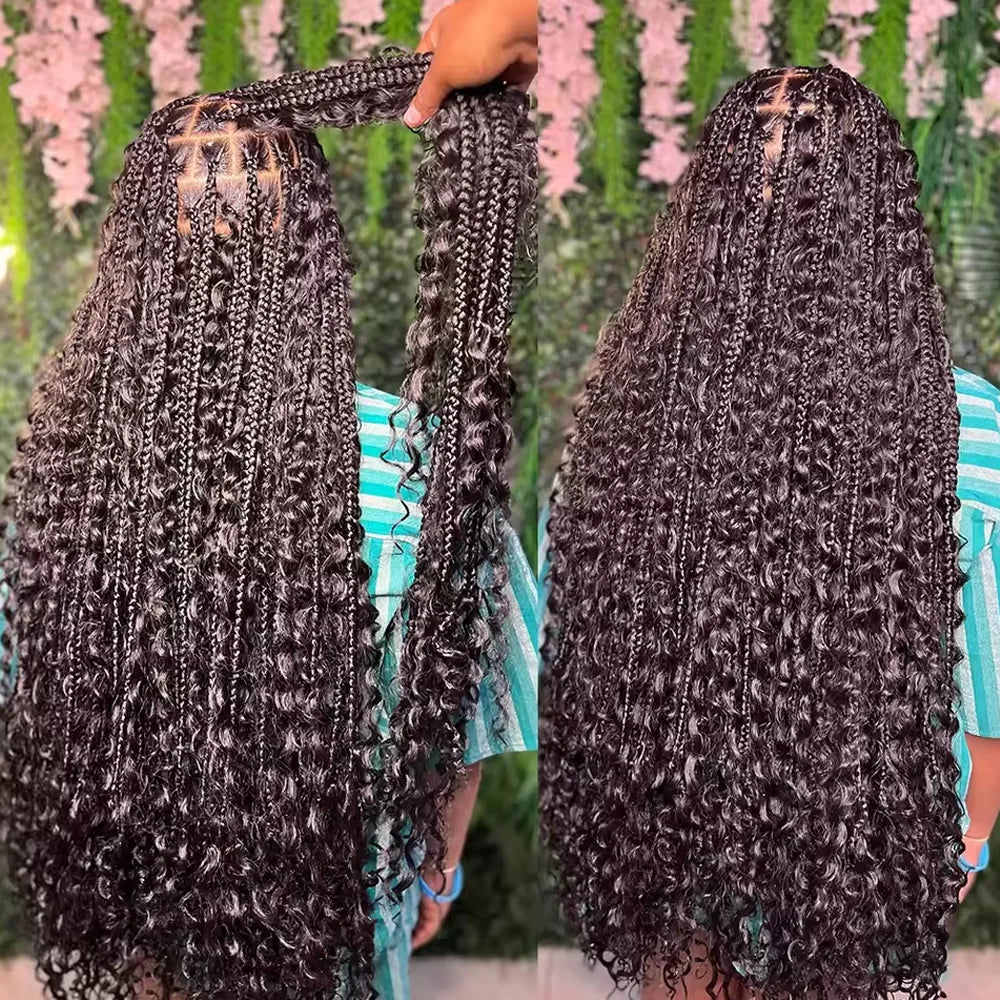 Deep Wave Human Braiding Hair Extensions for Women