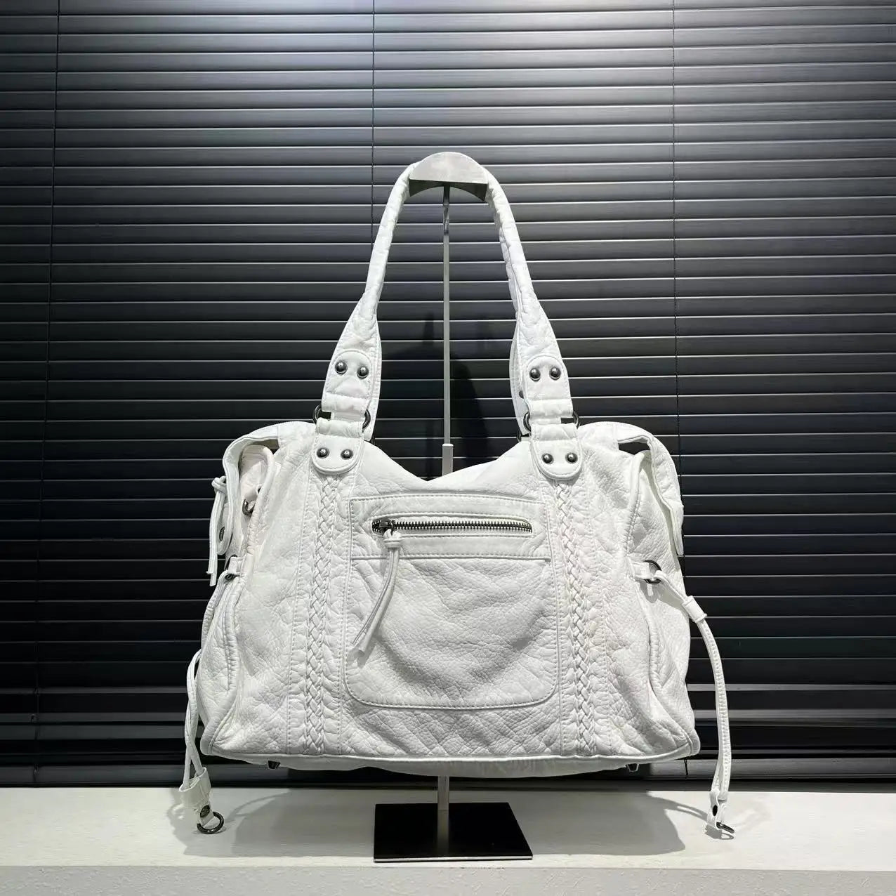 Y2K Street Style Retro Chic Large Capacity Tote Bag for Women