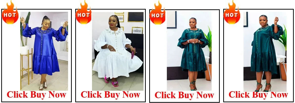 Customized African Wedding Party Dreses for Women Spring Autumn African Short Sleeve V-neck Polyester Green Pink Red Long Dress