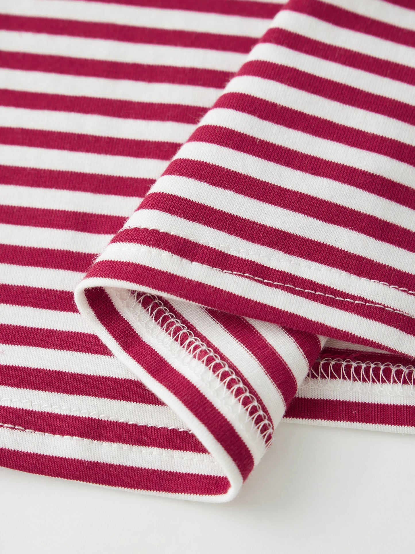 Striped Casual Summer Crop Top And Shorts Set for Women