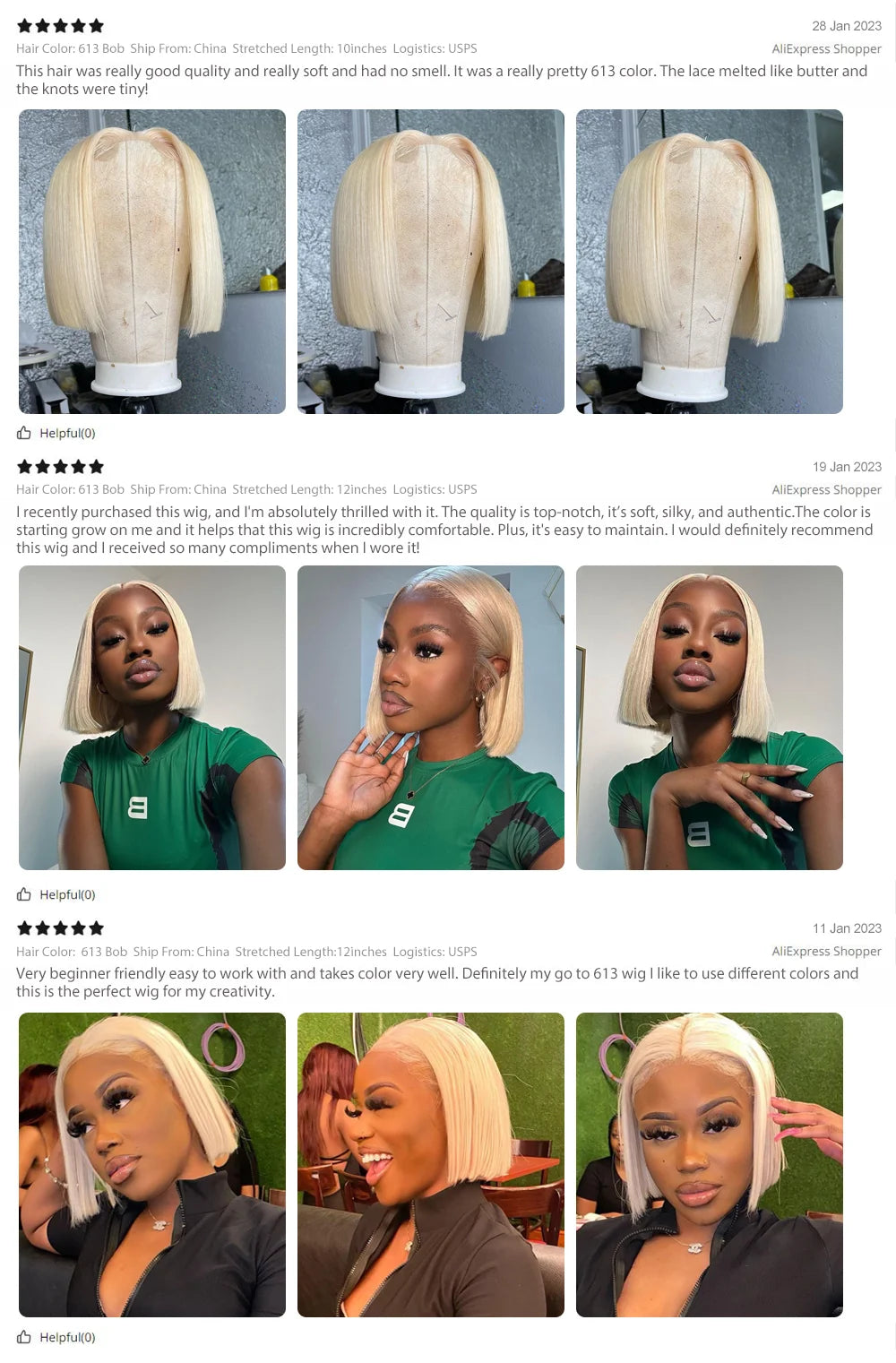 Blonde Bob Wig 13X4 Transparent Lace Front Wigs Pre Plucked Bleached Knots 150% Density 613 Straight Short Human Hair BOB Wig