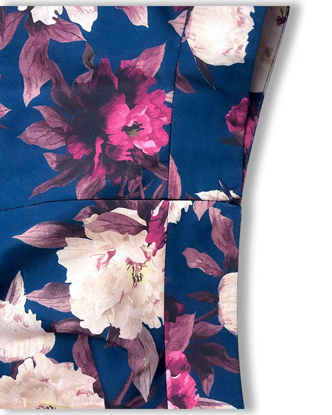 Printed Beach Vacation Style Two-Piece Set for Women