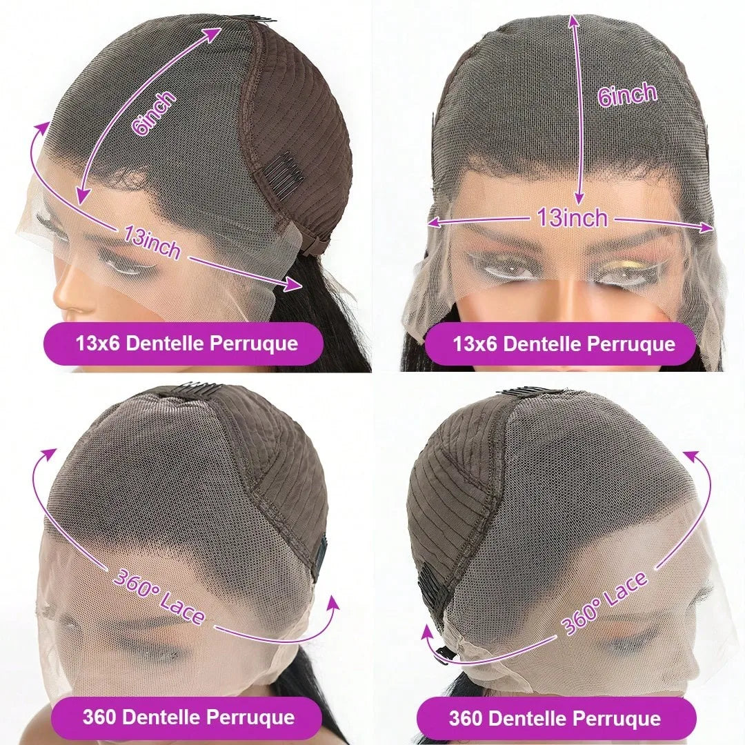 Deep Wave Lace Front Human Hair Wig