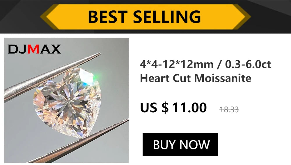 White Gold Plated Moissanite Drop Earrings for Women