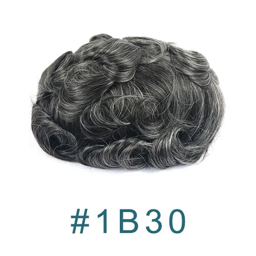 Natural Hairline Lace Front Remy Human Hair Toupee for Women