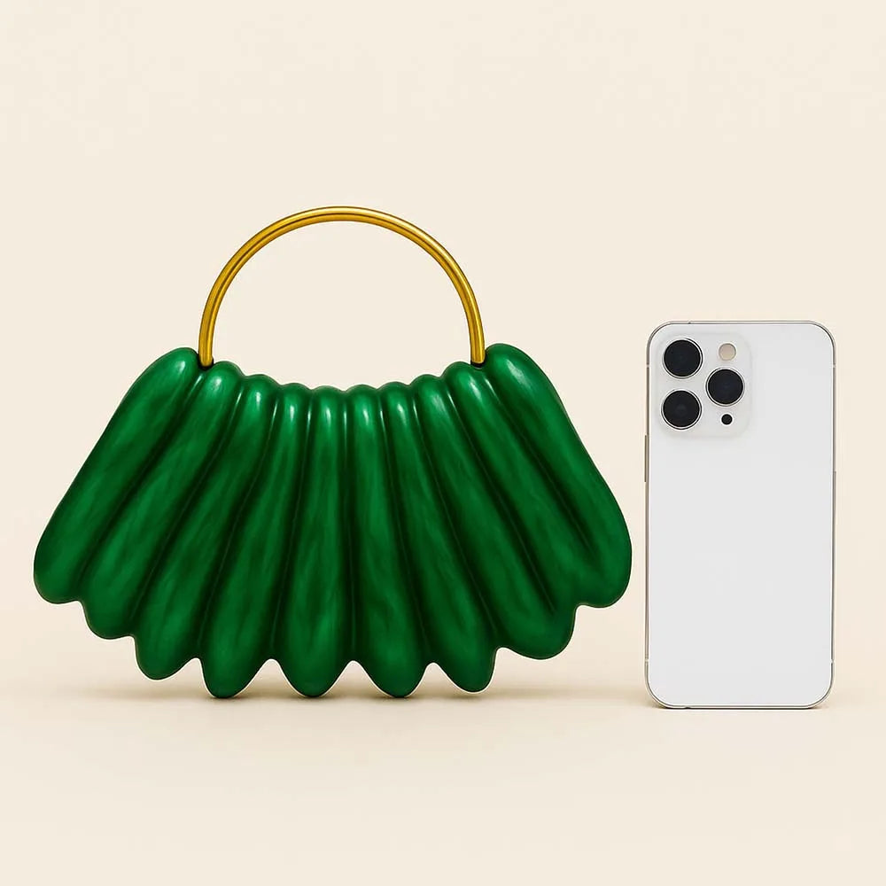 Luxury Wave Pattern Acrylic Evening Clutch Bag for Women Fashion Marble Patterned Shell Bag Wedding Party Purse Female Handbags