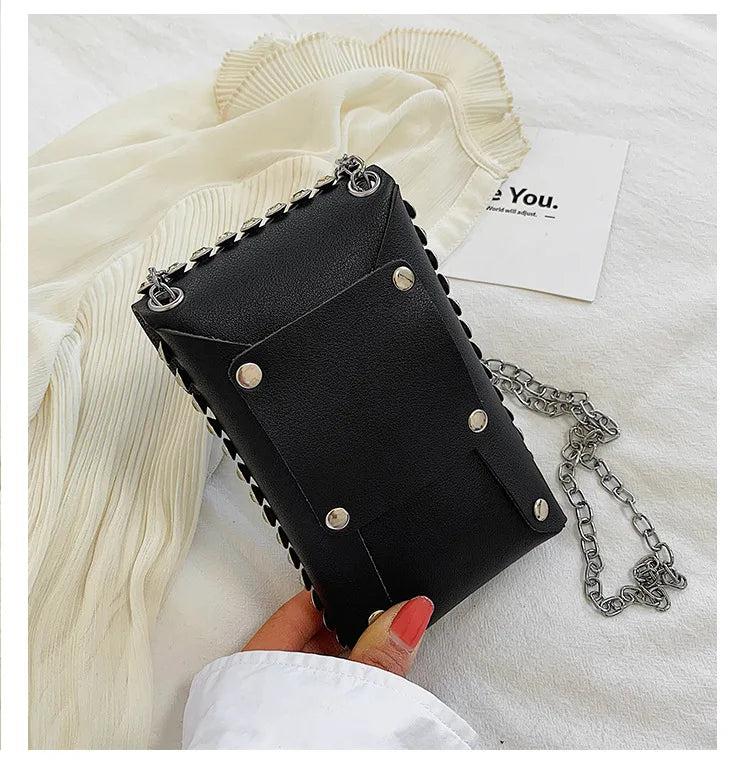 Rhinestone Crossbody Waist Bag