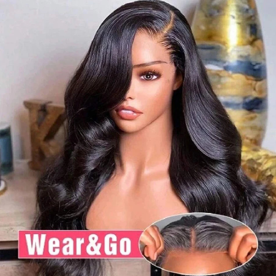 Premium Glueless Brazilian Body Wave Lace Front Wigs For Women