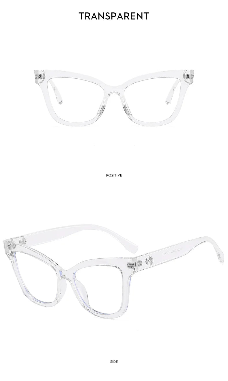 Vintage Blue Light Blocking Cat Eye Reading Glasses for Women