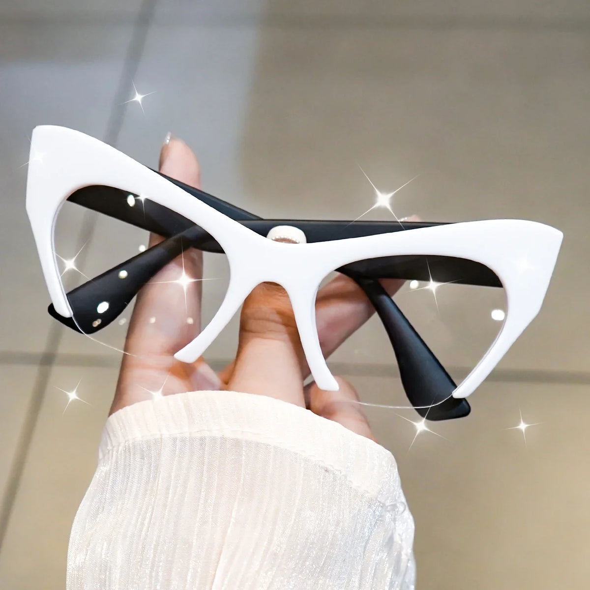 Retro Cat Eye Large Frame Reading Glasses for Women