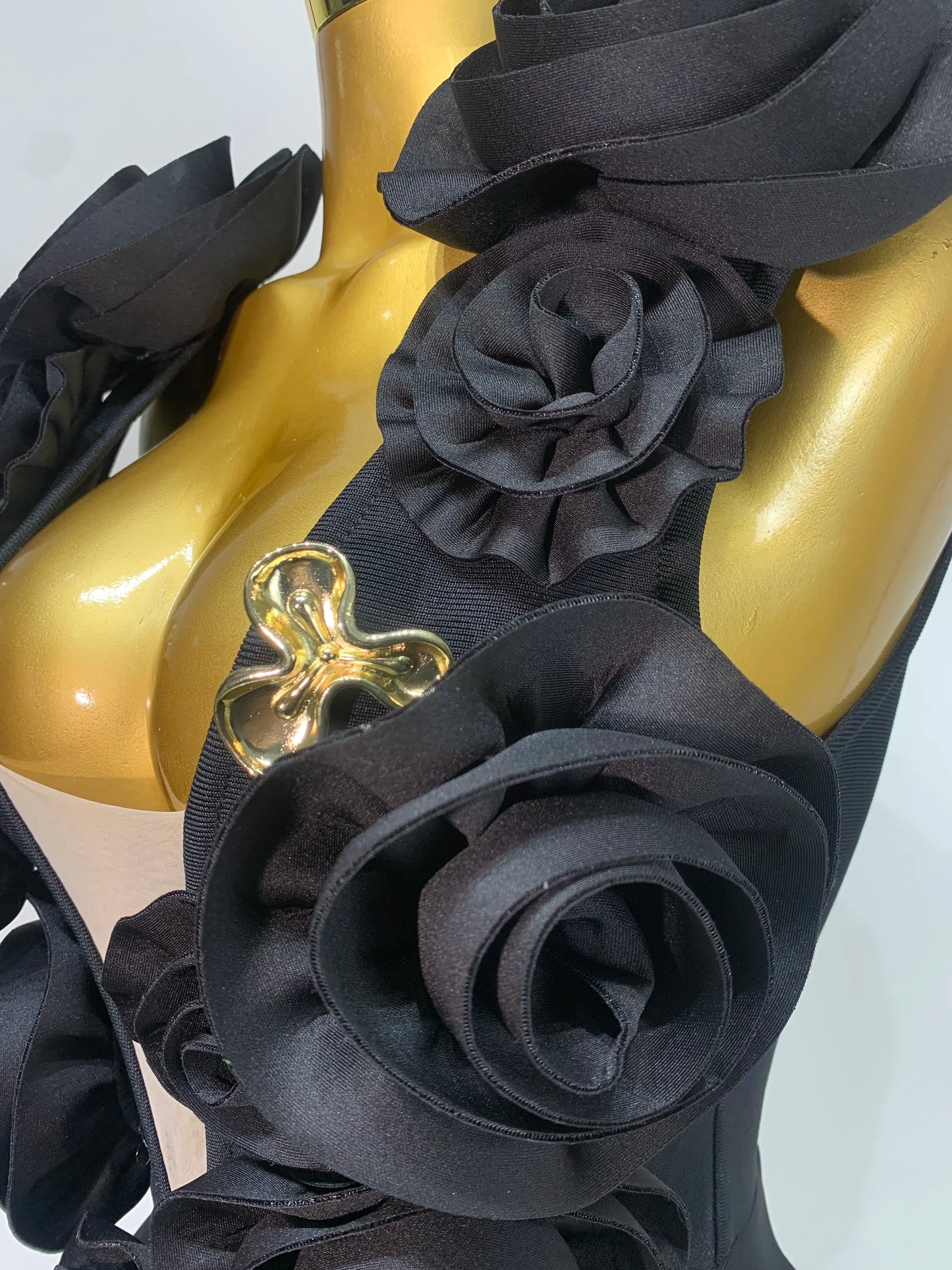 2025 New Fashion 3D Flower Sleeveless Bodycon Bandage Dress Women Celebrity Elegant Party Club Luxury Birthday Dress Vestidos ﻿