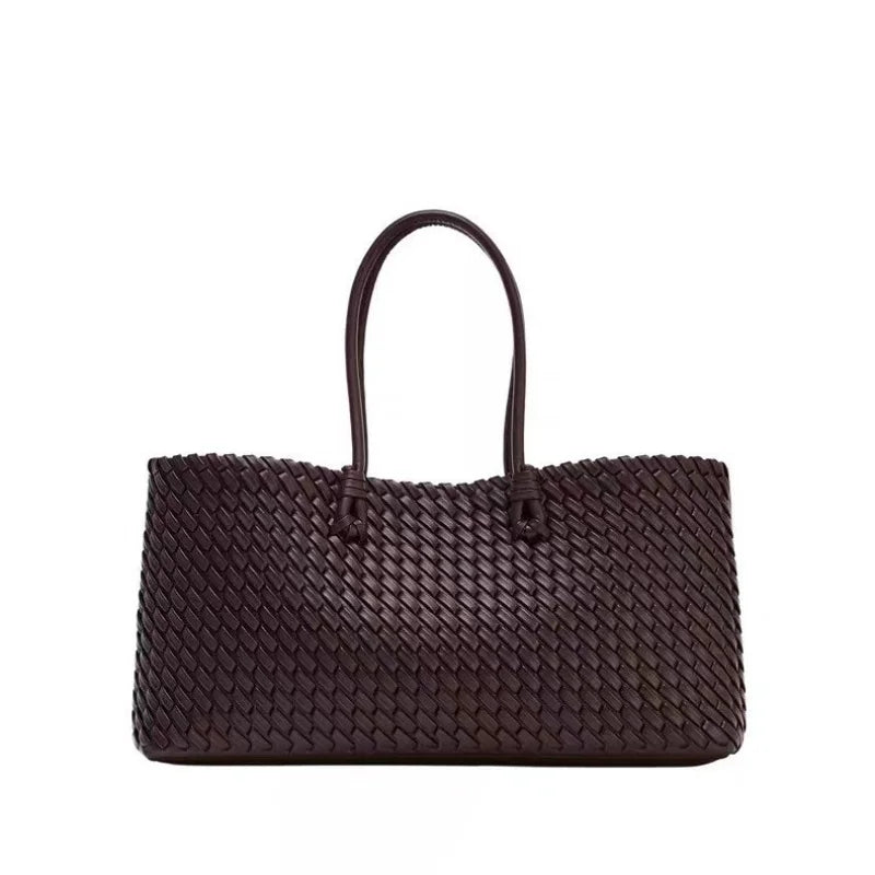 Spacious Woven Tote Bag