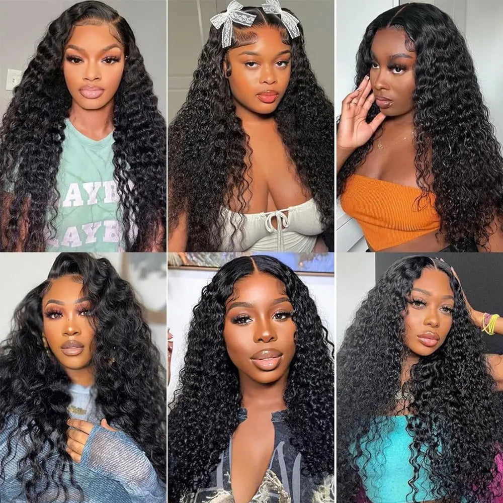 Brazilian Virgin Kinky Jerry Curly Bundles for Women