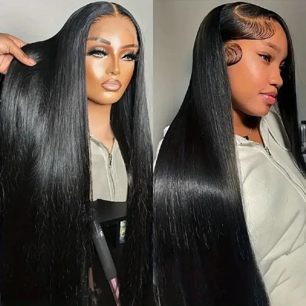 Brazilian Straight Human Hair Lace Front Wig for Women