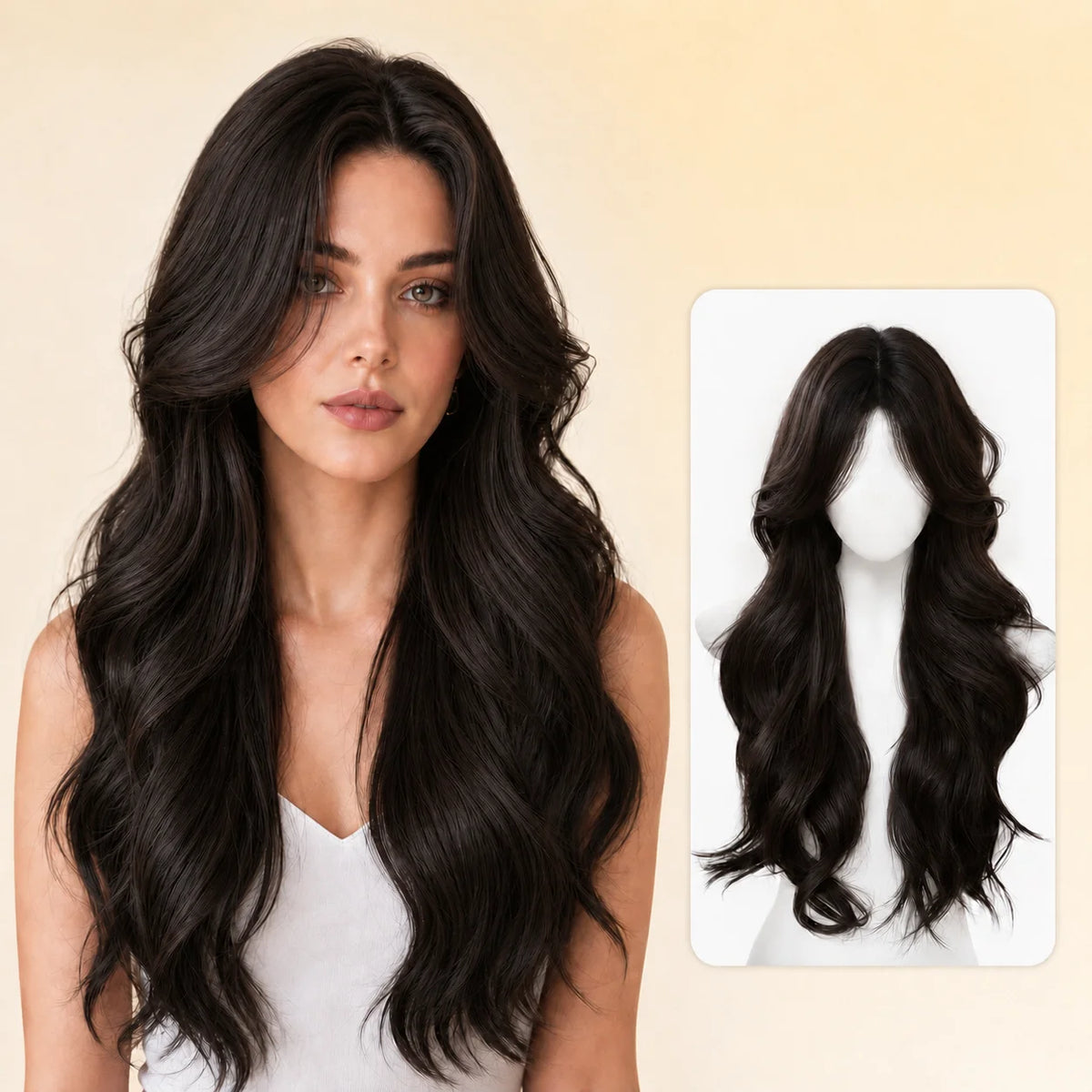 Virgin Hair Body Wave Silk Base Wig With Baby Hair For Women