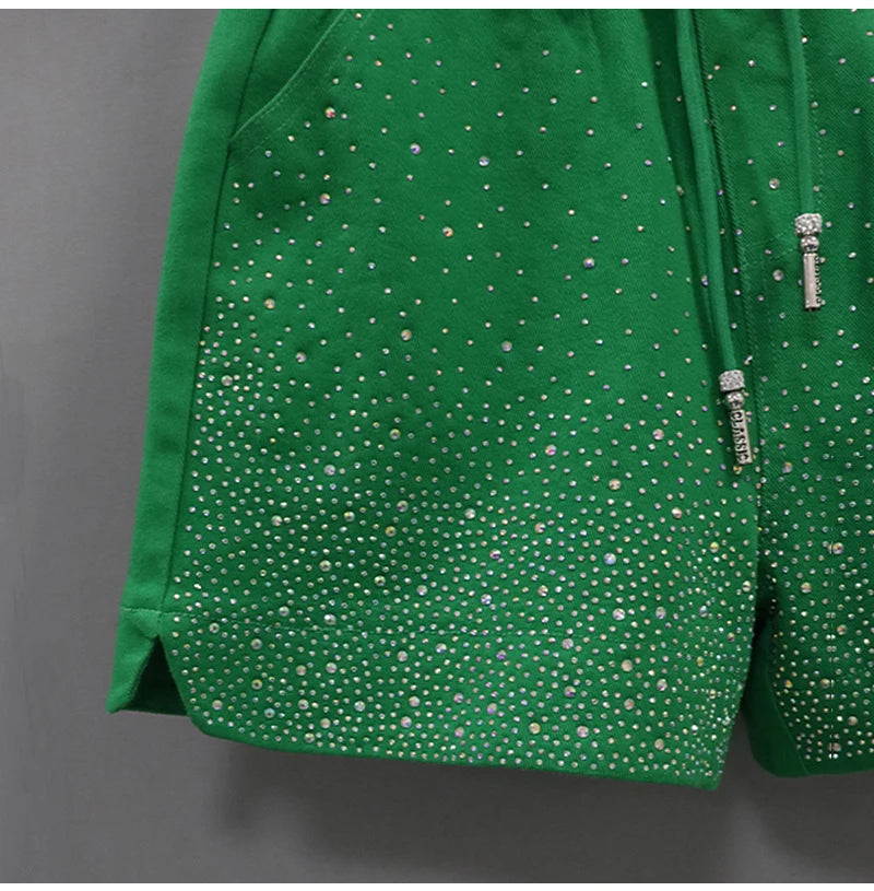 Lightweight High Waist Wide Leg Casual Shorts for Women