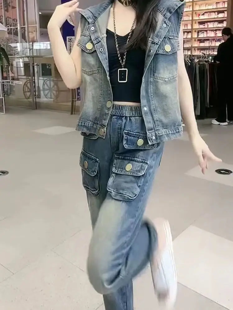 Lightweight Backless Casual Single Breasted Vest For Women