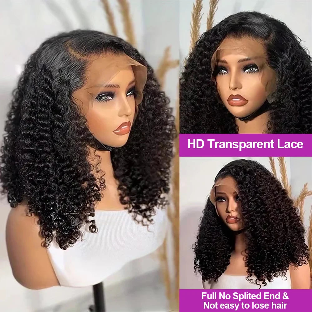 Deep Wave Bob Wig (10–16 Inch Options)
