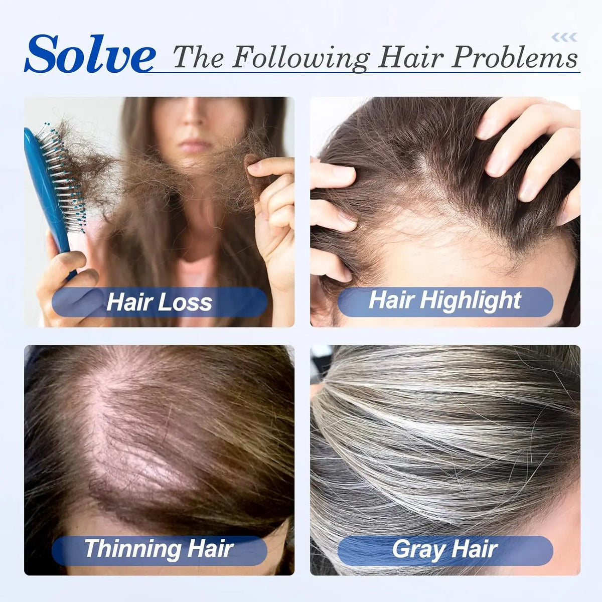 Natural Straight Silk Base Human Hair Topper for Women