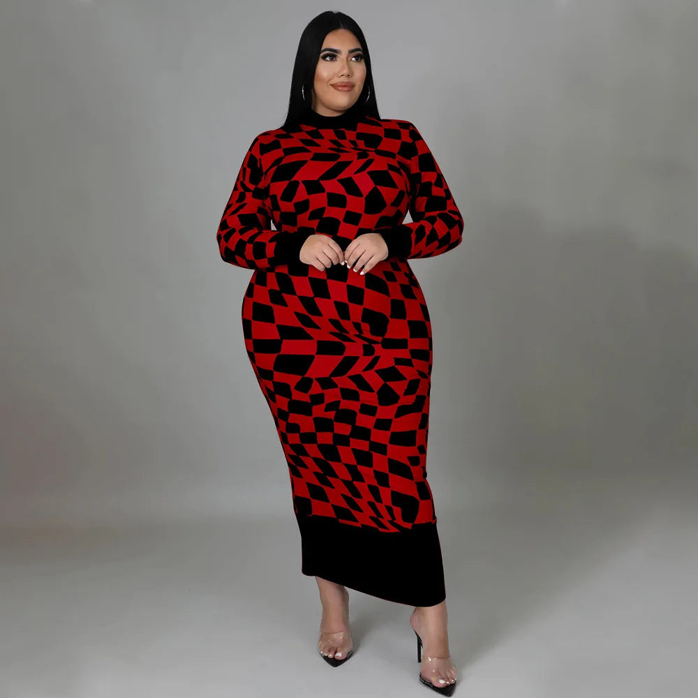 Colorful African Dashiki Print Traditional Dress for Women