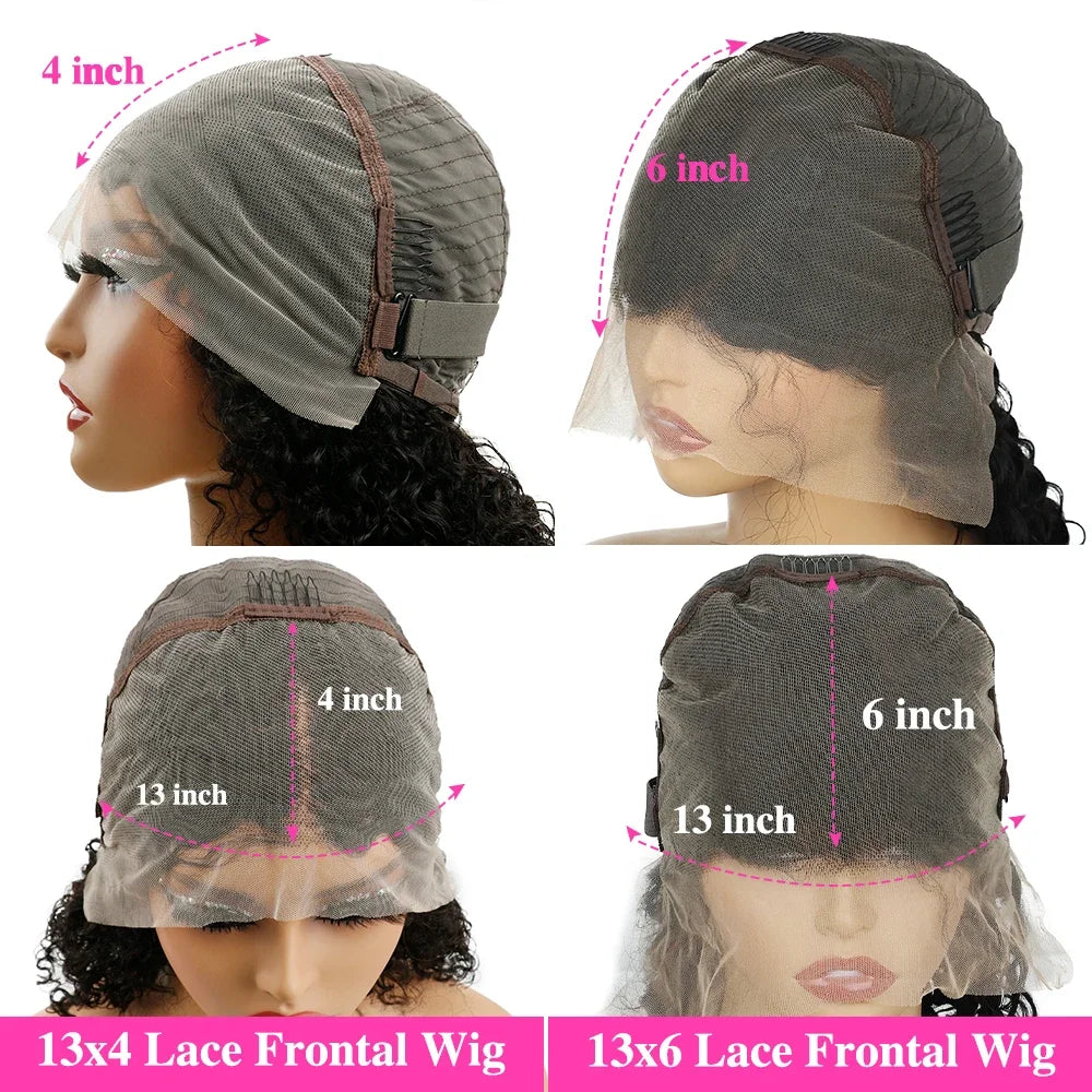 Transparent Lace Highlight Body Wave Human Hair Wig For Women