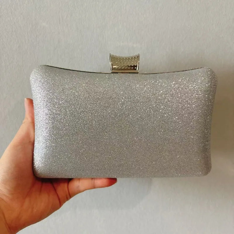 Dinner Fashion Women's Bag Luxury Brand Fashion Diamond-encrusted Women's Shoulder Bag High Quality Chain Shiny Women's Handbag
