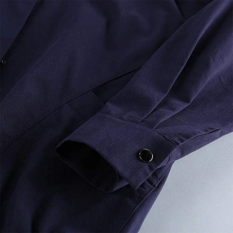 Elegant Stand Collar Single Breasted Jacket for Women