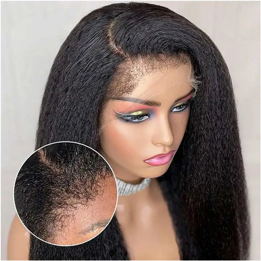 Glueless 360 Lace Frontal Brazilian Human Hair Wig for Women