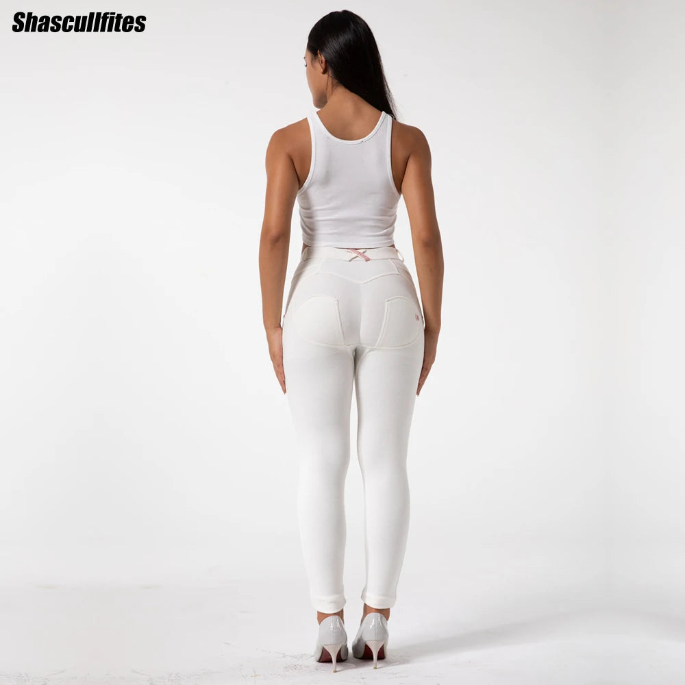 Lightweight High Waisted Booty Lift Leggings for Women