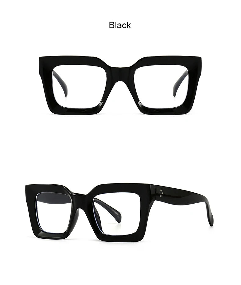 Vintage Square Blue Light Reading Glasses for Women