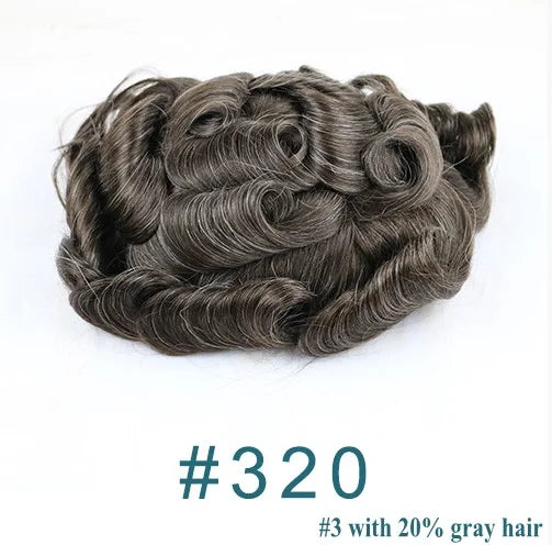 Breathable Curly Invisible Full Lace Human Hair Wig for Women