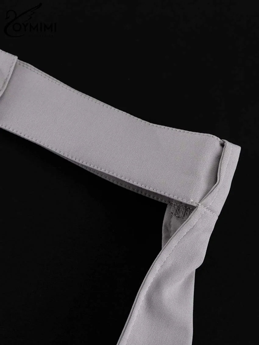 High Waist Hollow Out Trousers