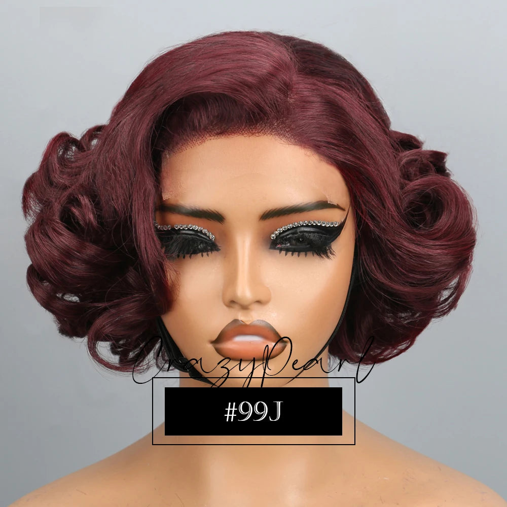 Loose Wave HD Lace Frontal Human Hair Wig for Women