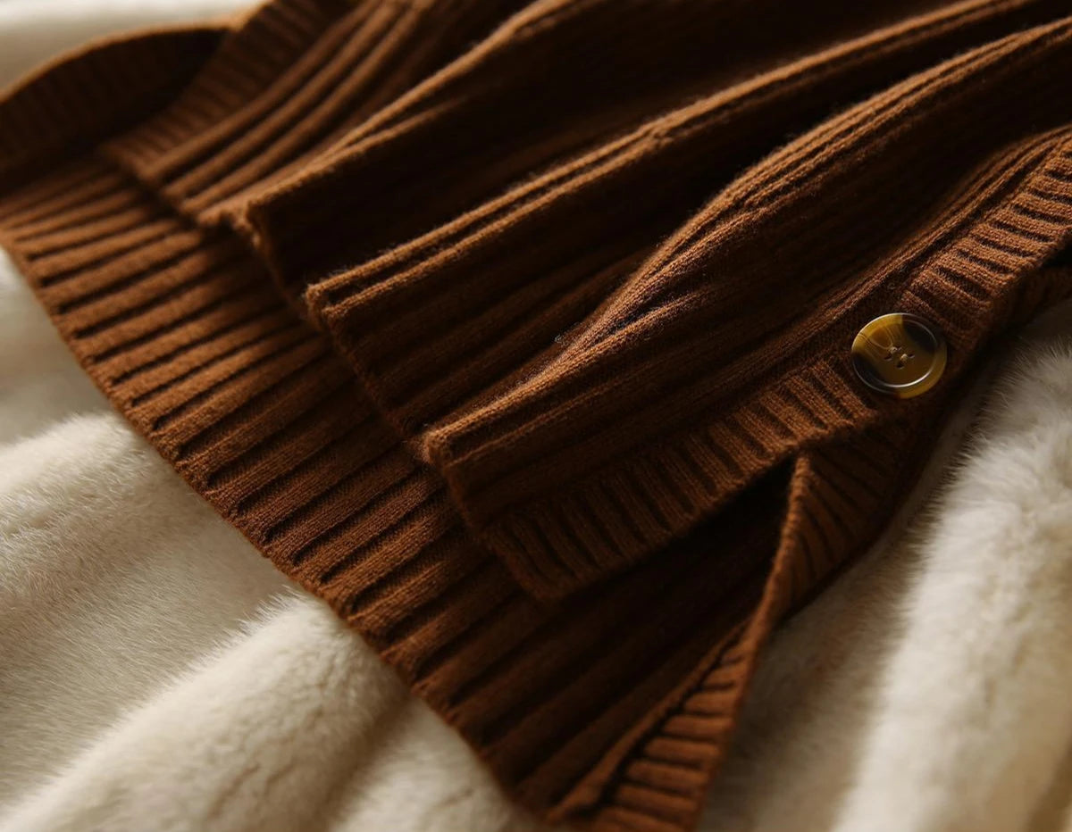 Waistcoat Round O Neck Solid Knit Vests for Women Pullover Lady Sweaters Wool Fashion 2025 Smooth Sleeveless Clothing Winter Y2k