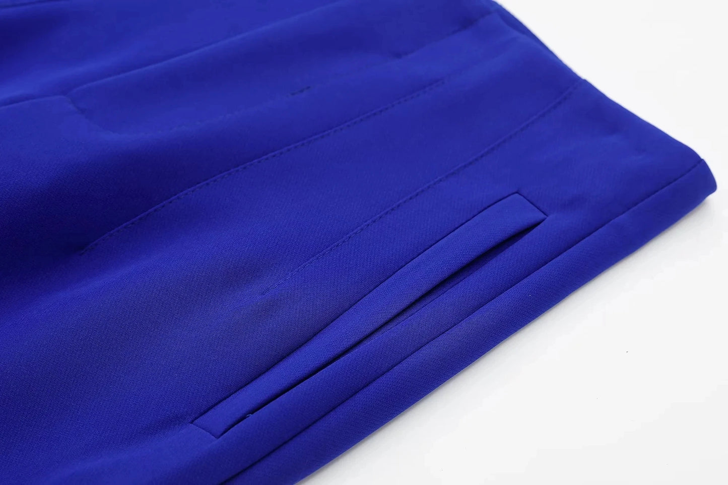 Solid Color Office Slim Fit Pencil Pants for Women
