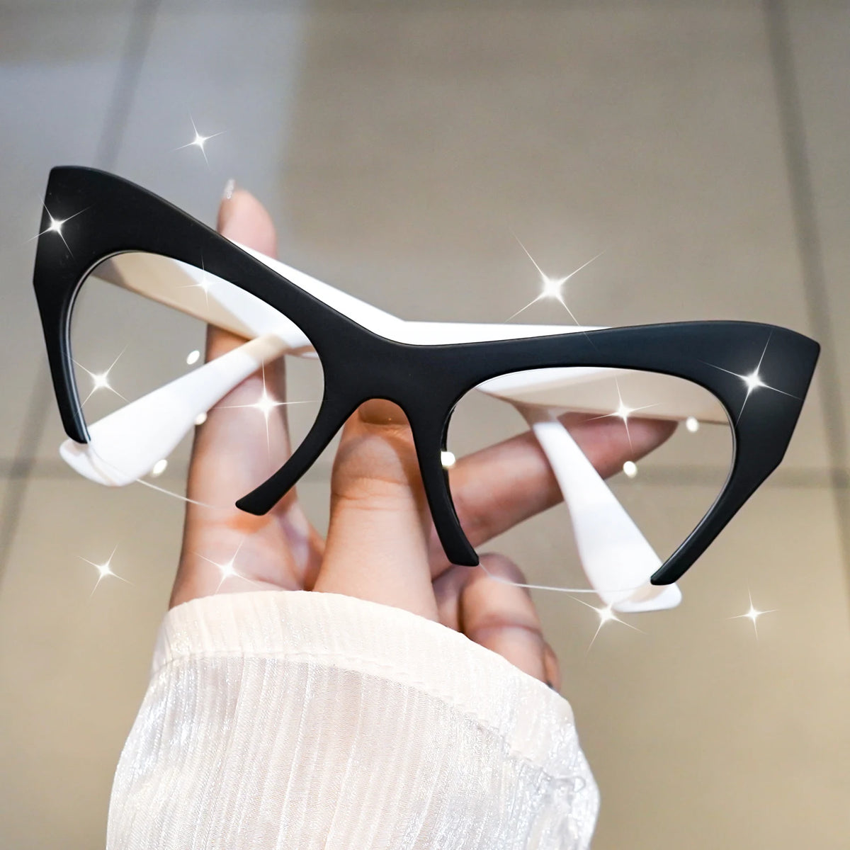 Retro Cat Eye Large Frame Reading Glasses for Women